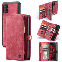 Load image into Gallery viewer, CaseMe Detachable Multifunctional Horizontal Flip Leather Case, with Card Slot &amp; Holder &amp; Zipper Wallet &amp; Photo Frame