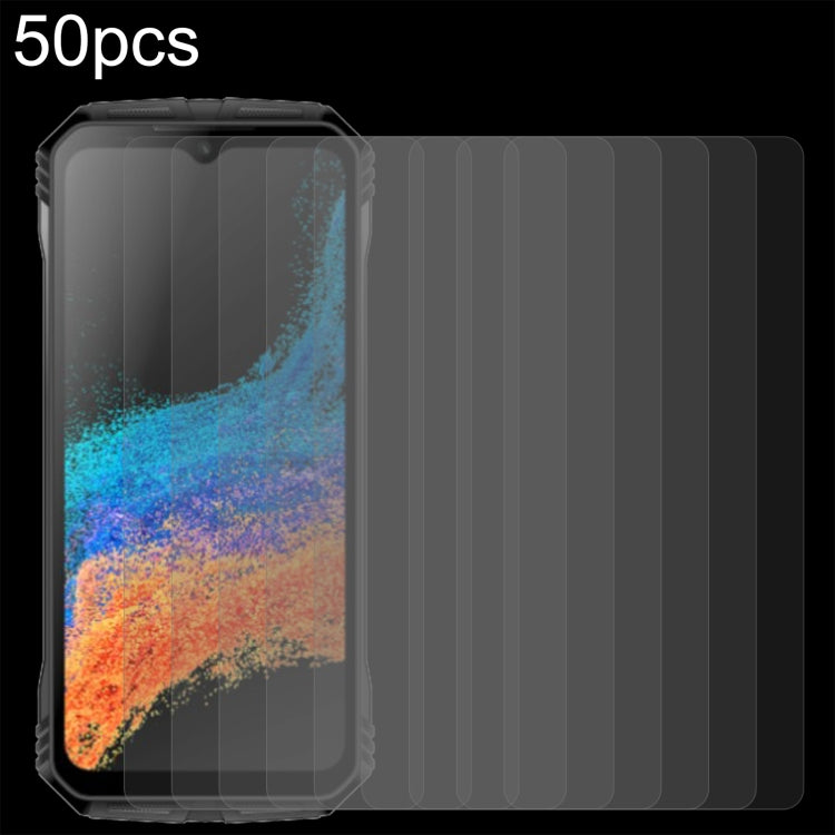 50pcs 0.26mm 9H 2.5D Tempered Glass Film, For AGM H5 (50 PCS), For TECNO Pop 7 Pro (50 PCS), For ZTE Blade V40 Design (50 PCS), For DOOGEE V Max (50 PCS)