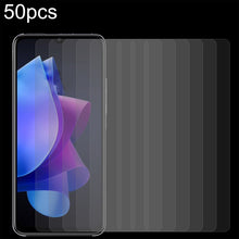 Load image into Gallery viewer, 50pcs 0.26mm 9H 2.5D Tempered Glass Film, For AGM H5 (50 PCS), For TECNO Pop 7 Pro (50 PCS), For ZTE Blade V40 Design (50 PCS), For DOOGEE V Max (50 PCS)