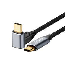 Load image into Gallery viewer, For Steam Deck Gen2 100W USB-C/Type-C Male to USB-C/Type-C Male Stereo Curved Data Cable, 0.5m, 1m, 1.5m, 2m, 3m