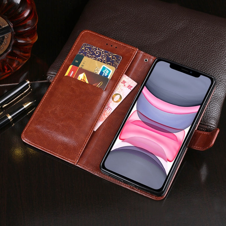 idewei Crazy Horse Texture Horizontal Flip Leather Case with Holder & Card Slots & Wallet, For iPhone 11, For iPhone 11 Pro, For iPhone 11 Pro Max, For iPhone X, For iPhone XR, For iPhone XS Max