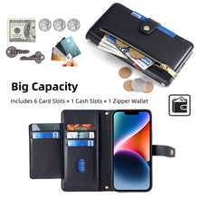 Load image into Gallery viewer, Sheep Texture Cross-body Zipper Wallet Leather Phone Case, For iPhone 12 mini, For iPhone 12 / 12 Pro, For iPhone 12 Pro Max