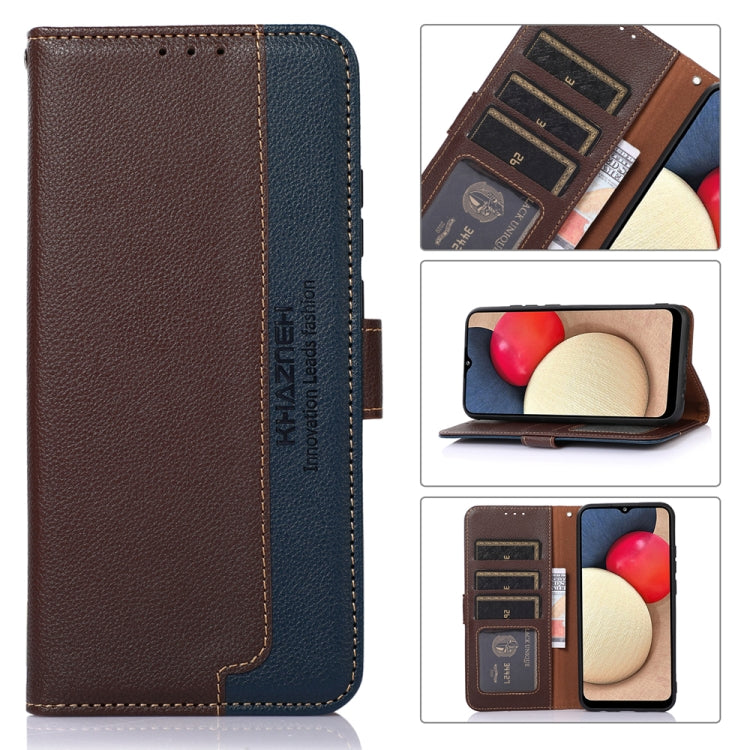 KHAZNEH Litchi Texture Leather RFID Phone Case, For Xiaomi 13T / Redmi K60 Ultra, For Xiaomi Redmi 12, For Xiaomi Redmi Note 12S 4G, For Xiaomi 13 Pro, For Xiaomi 13