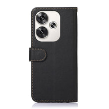 Load image into Gallery viewer, KHAZNEH Litchi Texture Leather RFID Phone Case, For Xiaomi Poco F6 / Redmi Turbo 3, For Xiaomi Poco F6 Pro, For Xiaomi Redmi K70 5G / K70 Pro 5G, For Xiaomi Redmi A3, For Xiaomi Redmi Note 13 Pro 4G / POCO M6 Pro 4G, For Xiaomi Redmi Note 13 4G        ...