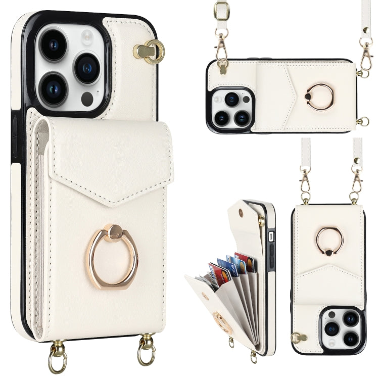 Ring Holder RFID Card Slot Phone Case with Long Lanyard, For iPhone 14, For iPhone 14 Plus, For iPhone 14 Pro, For iPhone 14 Pro Max, For Samsung Galaxy S22 5G, For Samsung Galaxy S22+ 5G, For Samsung Galaxy S22 Ultra 5G, For Samsung Galaxy S23 5G     ...