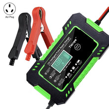 Load image into Gallery viewer, Motorcycle / Car Battery Smart Charger with LCD Creen, UK Plug, US Plug, AU Plug, EU Plug, JP Plug