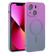 Load image into Gallery viewer, Liquid TPU Silicone Gradient MagSafe Phone Case, For iPhone 14, For iPhone 14 Plus, For iPhone 14 Pro, For iPhone 14 Pro Max, For iPhone 13, For iPhone 13 Pro, For iPhone 13 Pro Max, For iPhone 12