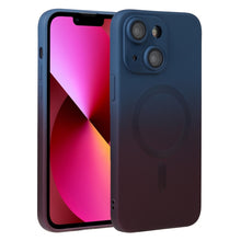 Load image into Gallery viewer, Liquid TPU Silicone Gradient MagSafe Phone Case, For iPhone 14, For iPhone 14 Plus, For iPhone 14 Pro, For iPhone 14 Pro Max, For iPhone 13, For iPhone 13 Pro, For iPhone 13 Pro Max, For iPhone 12