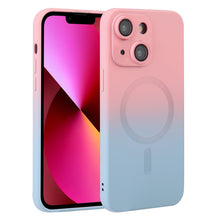 Load image into Gallery viewer, Liquid TPU Silicone Gradient MagSafe Phone Case, For iPhone 14, For iPhone 14 Plus, For iPhone 14 Pro, For iPhone 14 Pro Max, For iPhone 13, For iPhone 13 Pro, For iPhone 13 Pro Max, For iPhone 12