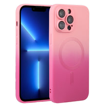 Load image into Gallery viewer, Liquid TPU Silicone Gradient MagSafe Phone Case, For iPhone 14, For iPhone 14 Plus, For iPhone 14 Pro, For iPhone 14 Pro Max, For iPhone 13, For iPhone 13 Pro, For iPhone 13 Pro Max, For iPhone 12