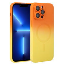 Load image into Gallery viewer, Liquid TPU Silicone Gradient MagSafe Phone Case, For iPhone 14, For iPhone 14 Plus, For iPhone 14 Pro, For iPhone 14 Pro Max, For iPhone 13, For iPhone 13 Pro, For iPhone 13 Pro Max, For iPhone 12