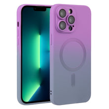 Load image into Gallery viewer, Liquid TPU Silicone Gradient MagSafe Phone Case, For iPhone 14, For iPhone 14 Plus, For iPhone 14 Pro, For iPhone 14 Pro Max, For iPhone 13, For iPhone 13 Pro, For iPhone 13 Pro Max, For iPhone 12