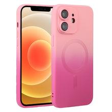 Load image into Gallery viewer, Liquid TPU Silicone Gradient MagSafe Phone Case, For iPhone 14, For iPhone 14 Plus, For iPhone 14 Pro, For iPhone 14 Pro Max, For iPhone 13, For iPhone 13 Pro, For iPhone 13 Pro Max, For iPhone 12