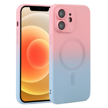 Load image into Gallery viewer, Liquid TPU Silicone Gradient MagSafe Phone Case, For iPhone 14, For iPhone 14 Plus, For iPhone 14 Pro, For iPhone 14 Pro Max, For iPhone 13, For iPhone 13 Pro, For iPhone 13 Pro Max, For iPhone 12