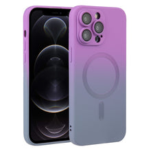 Load image into Gallery viewer, Liquid TPU Silicone Gradient MagSafe Phone Case, For iPhone 12 Pro, For iPhone 12 Pro Max, For iPhone 11, For iPhone 11 Pro Max