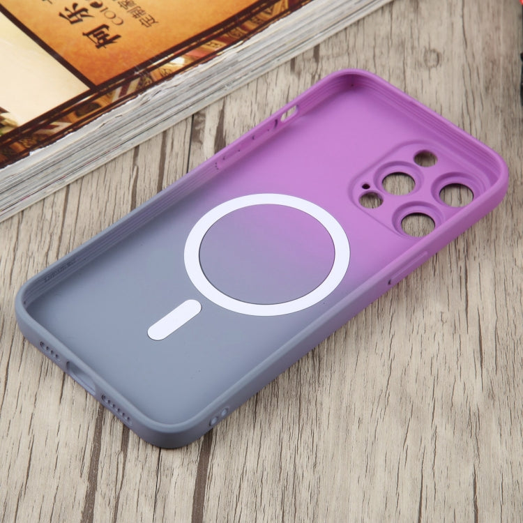 Liquid TPU Silicone Gradient MagSafe Phone Case, For iPhone 12 Pro, For iPhone 12 Pro Max, For iPhone 11, For iPhone 11 Pro Max