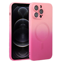 Load image into Gallery viewer, Liquid TPU Silicone Gradient MagSafe Phone Case, For iPhone 12 Pro, For iPhone 12 Pro Max, For iPhone 11, For iPhone 11 Pro Max