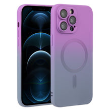 Load image into Gallery viewer, Liquid TPU Silicone Gradient MagSafe Phone Case, For iPhone 12 Pro, For iPhone 12 Pro Max, For iPhone 11, For iPhone 11 Pro Max