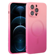 Load image into Gallery viewer, Liquid TPU Silicone Gradient MagSafe Phone Case, For iPhone 12 Pro, For iPhone 12 Pro Max, For iPhone 11, For iPhone 11 Pro Max