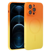 Load image into Gallery viewer, Liquid TPU Silicone Gradient MagSafe Phone Case, For iPhone 12 Pro, For iPhone 12 Pro Max, For iPhone 11, For iPhone 11 Pro Max