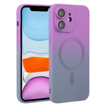 Load image into Gallery viewer, Liquid TPU Silicone Gradient MagSafe Phone Case, For iPhone 12 Pro, For iPhone 12 Pro Max, For iPhone 11, For iPhone 11 Pro Max