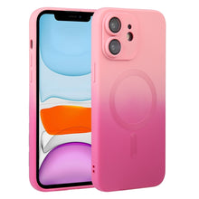 Load image into Gallery viewer, Liquid TPU Silicone Gradient MagSafe Phone Case, For iPhone 12 Pro, For iPhone 12 Pro Max, For iPhone 11, For iPhone 11 Pro Max