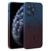 Load image into Gallery viewer, Liquid TPU Silicone Gradient MagSafe Phone Case, For iPhone 12 Pro, For iPhone 12 Pro Max, For iPhone 11, For iPhone 11 Pro Max