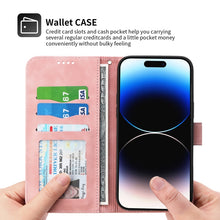 Load image into Gallery viewer, Dierfeng Dream Line TPU + PU  Leather Phone Case, For iPhone 14, For iPhone 14 Plus, For iPhone 14 Pro, For iPhone 14 Pro Max, For iPhone 13, For  iPhone 13 mini, For iPhone 13 Pro, For iPhone 13 Pro Max