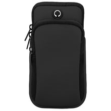 Load image into Gallery viewer, Zipper Double Pocket Multi Function Sports Arm Bag with Earphone Hole