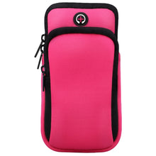 Load image into Gallery viewer, Zipper Double Pocket Multi Function Sports Arm Bag with Earphone Hole