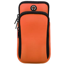 Load image into Gallery viewer, Zipper Double Pocket Multi Function Sports Arm Bag with Earphone Hole