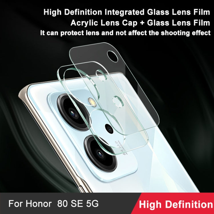 imak Integrated Rear Camera Lens Tempered Glass Film, For Honor 80 SE 5G, For OPPO Reno9 5G/Reno9 Pro 5G, For Samsung Galaxy A04e 4G/M04 4G, For Samsung Galaxy A34 5G