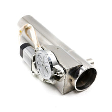 Load image into Gallery viewer, Car Stainless Steel Straight Pipe Remote Control Electric Exhaust Valve, 2.5 inch, 3 inch