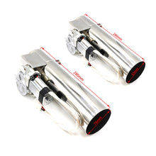 Load image into Gallery viewer, Car Stainless Steel Straight Pipe Remote Control Electric Exhaust Valve, 2.5 inch, 3 inch