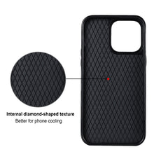 Load image into Gallery viewer, Rhombic PU Leather Phone Case with Ring Holder, For iPhone 14, For iPhone 14 Plus, For iPhone 14 Pro, For iPhone 14 Pro Max, For iPhone 13 mini, For iPhone 13