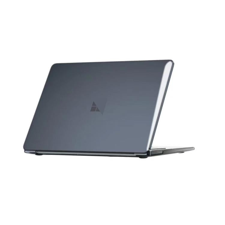 Laptop Steel Surface Crystal Shockproof Protective Case, For Surface Laptop 7 15 inch, For Microsoft Surface Laptop 7 13.8, For Microsoft Surface Laptop 13.5 inch Steel Surface, For Microsoft Surface Laptop 13.5 inch(Transparent)