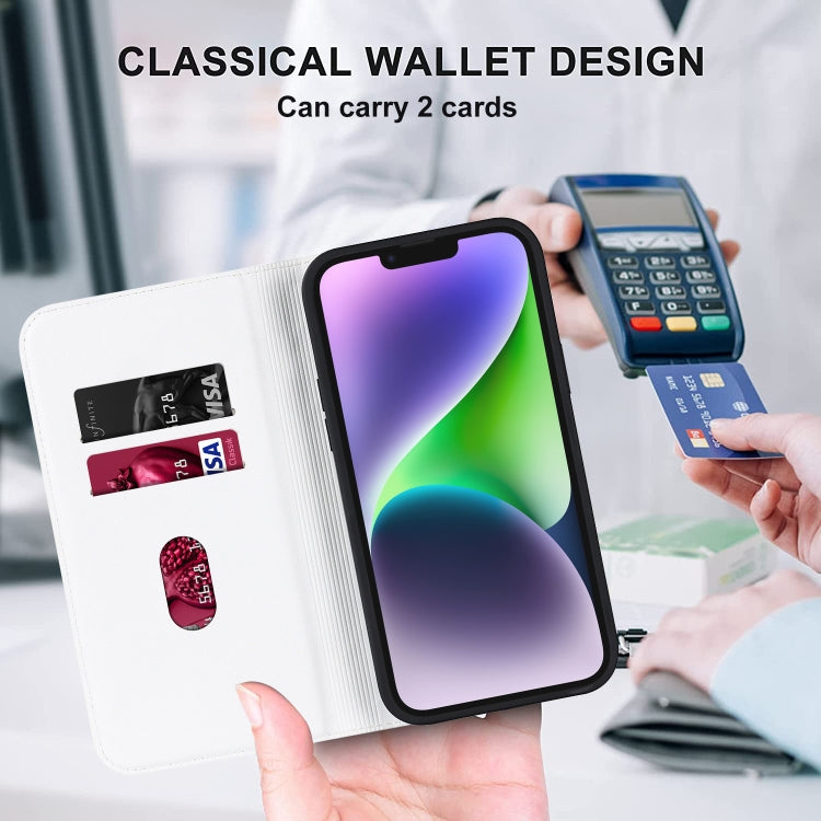 Rhombic MagSafe RFID Anti-Theft Wallet Leather Phone Case, For iPhone 14, For iPhone 14 Plus, For iPhone 14 Pro, For iPhone 14 Pro Max, For iPhone 13 mini, For iPhone 13