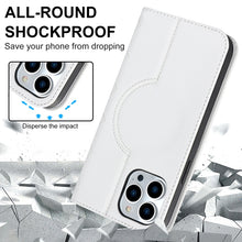 Load image into Gallery viewer, Rhombic MagSafe RFID Anti-Theft Wallet Leather Phone Case, For iPhone 13 Pro, For iPhone 13 Pro Max, For iPhone 12 mini, For iPhone 12 / 12 Pro, For iPhone 12 Pro Max