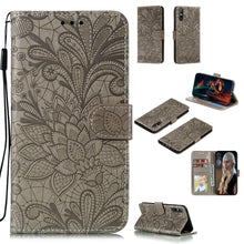 Load image into Gallery viewer, Lace Flower Embossing Pattern Horizontal Flip Leather Case , with Holder &amp; Card Slots &amp; Wallet &amp; Photo Frame &amp; Lanyard, For Huawei Enjoy 10e, For Xiaomi Redmi K30 Pro, For Xiaomi Redmi Note 9 Pro, For Xiaomi Redmi Note 9 Pro Max, For Xiaomi Redmi Note ...