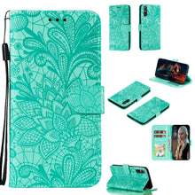Load image into Gallery viewer, Lace Flower Embossing Pattern Horizontal Flip Leather Case , with Holder &amp; Card Slots &amp; Wallet &amp; Photo Frame &amp; Lanyard, For Huawei Enjoy 10e, For Xiaomi Redmi K30 Pro, For Xiaomi Redmi Note 9 Pro, For Xiaomi Redmi Note 9 Pro Max, For Xiaomi Redmi Note ...