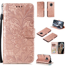 Load image into Gallery viewer, Lace Flower Embossing Pattern Horizontal Flip Leather Case , with Holder &amp; Card Slots &amp; Wallet &amp; Photo Frame &amp; Lanyard, For Huawei Enjoy 10e, For Xiaomi Redmi K30 Pro, For Xiaomi Redmi Note 9 Pro, For Xiaomi Redmi Note 9 Pro Max, For Xiaomi Redmi Note ...