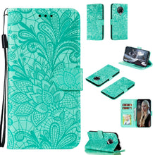 Load image into Gallery viewer, Lace Flower Embossing Pattern Horizontal Flip Leather Case , with Holder &amp; Card Slots &amp; Wallet &amp; Photo Frame &amp; Lanyard, For Huawei Enjoy 10e, For Xiaomi Redmi K30 Pro, For Xiaomi Redmi Note 9 Pro, For Xiaomi Redmi Note 9 Pro Max, For Xiaomi Redmi Note ...