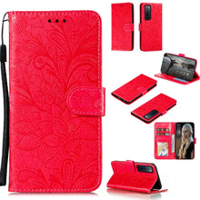 Load image into Gallery viewer, Lace Flower Embossing Pattern Horizontal Flip Leather Case , with Holder &amp; Card Slots &amp; Wallet &amp; Photo Frame &amp; Lanyard, For Huawei Enjoy 10e, For Xiaomi Redmi K30 Pro, For Xiaomi Redmi Note 9 Pro, For Xiaomi Redmi Note 9 Pro Max, For Xiaomi Redmi Note ...