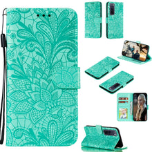 Load image into Gallery viewer, Lace Flower Embossing Pattern Horizontal Flip Leather Case , with Holder &amp; Card Slots &amp; Wallet &amp; Photo Frame &amp; Lanyard, For Huawei Enjoy 10e, For Xiaomi Redmi K30 Pro, For Xiaomi Redmi Note 9 Pro, For Xiaomi Redmi Note 9 Pro Max, For Xiaomi Redmi Note ...