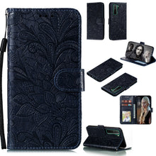 Load image into Gallery viewer, Lace Flower Embossing Pattern Horizontal Flip Leather Case , with Holder &amp; Card Slots &amp; Wallet &amp; Photo Frame &amp; Lanyard, For Huawei Enjoy 10e, For Xiaomi Redmi K30 Pro, For Xiaomi Redmi Note 9 Pro, For Xiaomi Redmi Note 9 Pro Max, For Xiaomi Redmi Note ...
