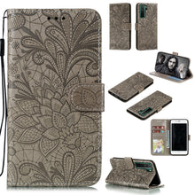 Load image into Gallery viewer, Lace Flower Embossing Pattern Horizontal Flip Leather Case , with Holder &amp; Card Slots &amp; Wallet &amp; Photo Frame &amp; Lanyard, For Huawei Enjoy 10e, For Xiaomi Redmi K30 Pro, For Xiaomi Redmi Note 9 Pro, For Xiaomi Redmi Note 9 Pro Max, For Xiaomi Redmi Note ...