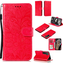 Load image into Gallery viewer, Lace Flower Embossing Pattern Horizontal Flip Leather Case , with Holder &amp; Card Slots &amp; Wallet &amp; Photo Frame &amp; Lanyard, For Huawei Enjoy 10e, For Xiaomi Redmi K30 Pro, For Xiaomi Redmi Note 9 Pro, For Xiaomi Redmi Note 9 Pro Max, For Xiaomi Redmi Note ...