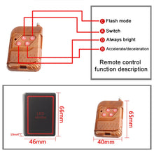 Load image into Gallery viewer, 4 in 1 Car 16LEDs Grille Flash Lights Warning Lights with Wireless Remote Control