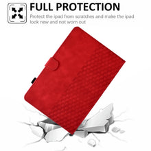 Load image into Gallery viewer, For iPad mini 5 / 4 / 3 / 2 / 1 Rhombus Embossed Leather Smart Tablet Case