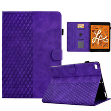 Load image into Gallery viewer, For iPad mini 5 / 4 / 3 / 2 / 1 Rhombus Embossed Leather Smart Tablet Case